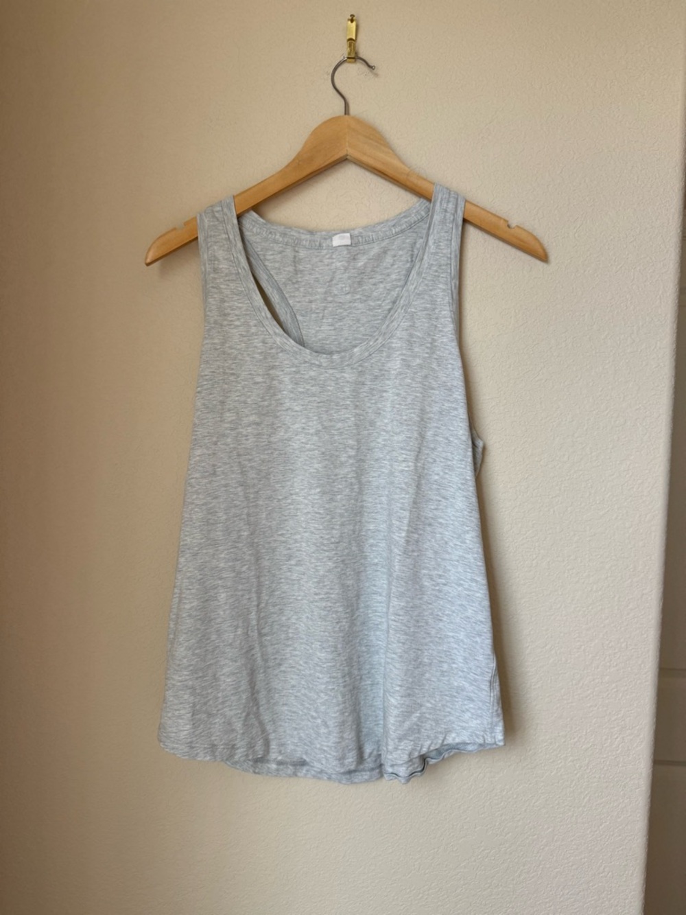 lululemon athletica Heather Gray Tank Top